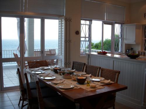 Dinning room at twilight